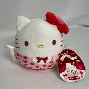 Official Squishmallows 2025 Valentine’s Day Hello Kitty Red Bow SOLD OUT